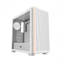 Darkflash DS900WS ATX mid-tower computerbehuizing, wit, tempered glass, geen ventilatoren