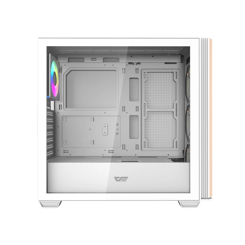 DARKFLASH DS900WS mid tower wit behuizing met 4 ARGB ventilatoren
