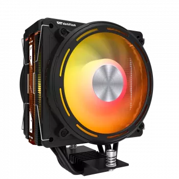Darkflash E400 PLUS actieve CPU-koeler, zwart
