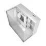 DARKFLASH TH285M White mid-tower computerbehuizing met gehard glas