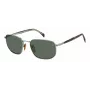 DAVID BECKHAM DB-1143-S-31Z zonnebril heren Dark Havana groen 57mm