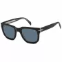 DAVID BECKHAM DB-7118-S-7C5 heren rechthoekige acetaat zonnebril Havana bruin 52 mm