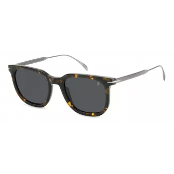 DAVID BECKHAM DB-7119-S-4HU zonnebril Havana vierkant heren 52mm