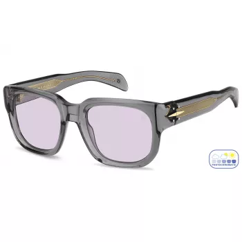 David Beckham DB-7146-S-KB7 heren zonnebril Havana acetaat montuur bruine verloopglazen 53mm