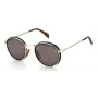 DAVID BECKHAM DB1033S2M2E9I Zonnebril Havana Bruin Vierkant acetaat Heren
