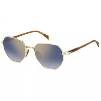 DAVID BECKHAM DB1162FS06J herenzonnebril havana acetaat bruin verloop 56/19/145
