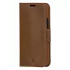 dbramante1928 Copenhagen Slim flipcase voor Apple iPhone 13 Pro Max, gegrijnsd leer, lichtbruin