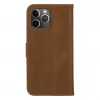 dbramante1928 Copenhagen Slim flipcase voor Apple iPhone 13 Pro Max, gegrijnsd leer, lichtbruin