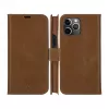 dbramante1928 Copenhagen Slim flipcase voor Apple iPhone 13 Pro Max, gegrijnsd leer, lichtbruin