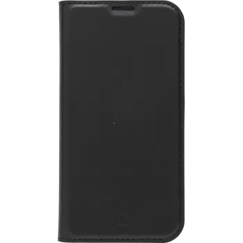 dbramante1928 Bergen flipcase voor mobiele telefoon - vegan leer - zwart - voor Apple iPhone 6, 6s, 7, 8, SE (2e gen.)