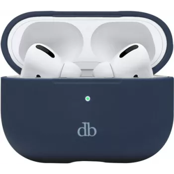dbramante1928 Costa Rica koptelefoonhoesje - gerecycled plastic, silicone - Pacific Blue - voor Apple AirPods met oplaadcase