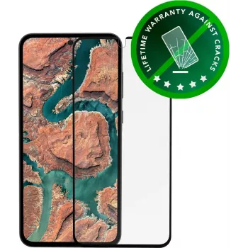 dbramante1928 eco-shield displayscherm voor Samsung Galaxy A35 5G, zwarte rand