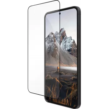 dbramante1928 Eco-shield displayschermfolie voor Samsung Galaxy S25 – D3O gehard glas, zwarte rand ESSSCL006486