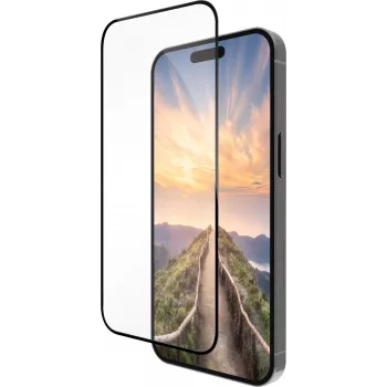 dbramante1928 Eco-shield displayschermfolie voor smartphone - glas - framekleur zwart - voor Apple iPhone 16
