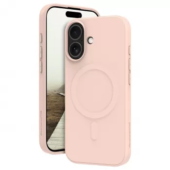 dbramante1928 Greenland Pro achterkantcover voor mobiele telefoon - MagSafe-compatibel - kunststof - Rose Sand - voor Apple iPhone 17