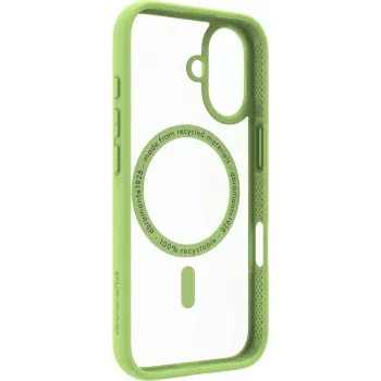 dbramante1928 Grenen achterkantcover voor mobiele telefoon - MagSafe-compatibel - kunststof - lichtgroen - voor Apple iPhone 17