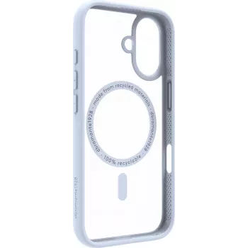 dbramante1928 Grenen Back Cover voor mobiele telefoon - MagSafe-compatibel - kunststof - hemelsblauw, transparant - voor Apple iPhone 17