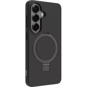 dbramante1928 Iceland Ultra achterkantcover voor mobiele telefoon met magnetische kickstand, D3O, kunststof, zwart, voor Samsung Galaxy S26