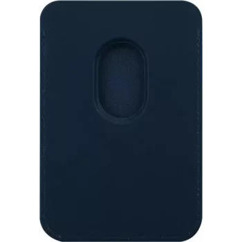 dbramante1928 leren wallet-hoes voor mobiele telefoon en creditcards met MagSafe-compatibiliteit - blauw
