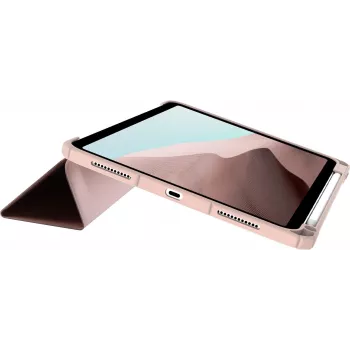 dbramante1928 London Flip Case voor tablet ICON Rose Sand voor Apple 10,9-inch iPad (10e generatie), iPad (A16)