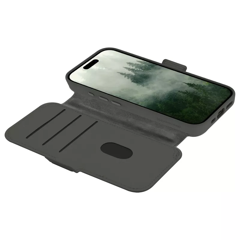 dbramante1928 Lynge flipcase voor mobiele telefoon - MagSafe-compatibiliteit - Forest Shade - voor Apple iPhone 17
