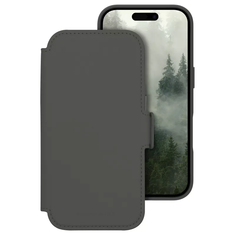 dbramante1928 Lynge flipcase voor mobiele telefoon - MagSafe-compatibiliteit - Forest Shade - voor Apple iPhone 17