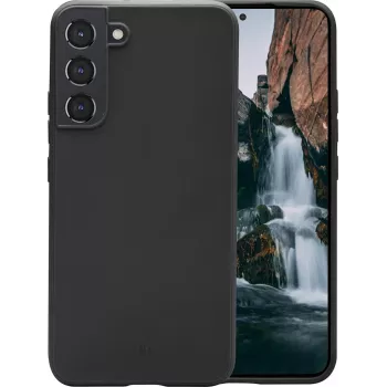 dbramante1928 Nuuk achterkantcover voor mobiele telefoon - bulk - kunststof - zwart - voor Samsung Galaxy S22+