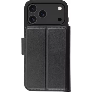 dbramante1928 Oslo Pro flipcase voor Apple iPhone 17 Pro Max, polyurethaan, kunststof, zwart