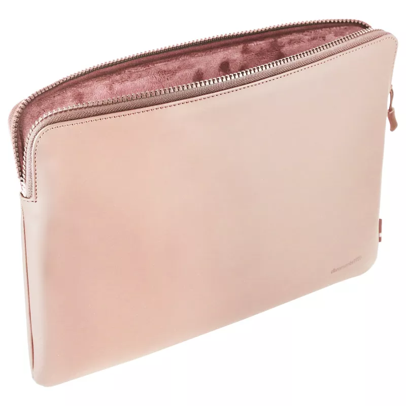 dbramante1928 Oxford ICON 15 inch notebookhoes, volledig nerfleer, Rosé-Sand