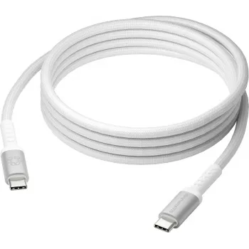 dbramante1928 Re-Charge It USB-C naar USB-C kabel 2m gevlochten wit 100W