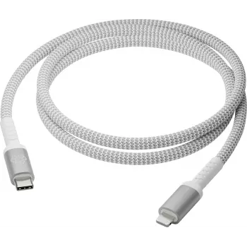 dbramante1928 Re-Charge USB-C naar Lightning gevlochten kabel 1,2m zwart CB12CLBR4275
