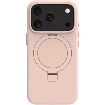 dbramante1928 Roskilde Kick Back Cover voor mobiele telefoon - MagSafe-compatibiliteit - ICON - Rose Sand - voor Apple iPhone 17 Pro