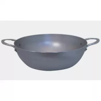 De Buyer Mineral B Element Country braadpan 28 cm koolstofstaal inductie