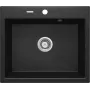 DEANTE 1-Bowl Granite Composite Keukenwasbak 780x440mm Zwart