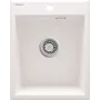 DEANTE 1-baks granieten composiet spoelbak grafiet 600x500 mm inbouw