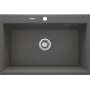 DEANTE 1-bowl granieten composiet spoelbak met afdruipgedeelte - grafiet 780x435mm