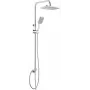 DEANTE 1-functie douchekop chroom 80mm regenstraal handstuk ABS