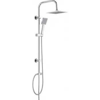 DEANTE 1-functie douchekop chroom ABS 80mm