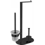 DEANTE 3-functie toiletrolhouder - zwart
