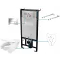 DEANTE 6-in-1 inbouw toilet set