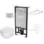 DEANTE 6-in-1 inbouw-wc-set