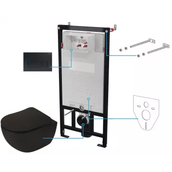 DEANTE 6-in-1 inbouwtoiletset