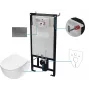 DEANTE 6-in-1 inbouwtoiletset