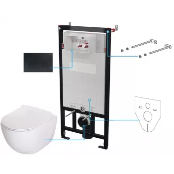 DEANTE 6-in-1 inbouw-wc-set