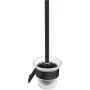 DEANTE ADI N711 wand-WC-borstelset met roestvrijstalen houder, zilver, mat