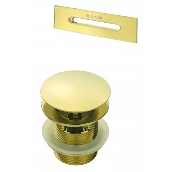 DEANTE badaccessoireset - stop en overloop, chroom