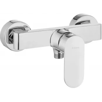 DEANTE BGA 040M Wandgemonteerde Douchekraan Chroom Zilver 2-gats Einhandmischer