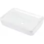DEANTE keramische opbouwwastafel 60x40 cm wit glanzend