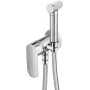 DEANTE inbouw-bidetmengkraan met bidetta-douche - mat zwart, Moza-serie
