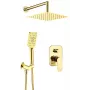 DEANTE inbouw-douchset Arnika chroom 250mm ronde regendouchekop
